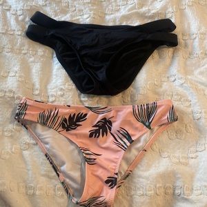 Two bikini bottoms size XS
